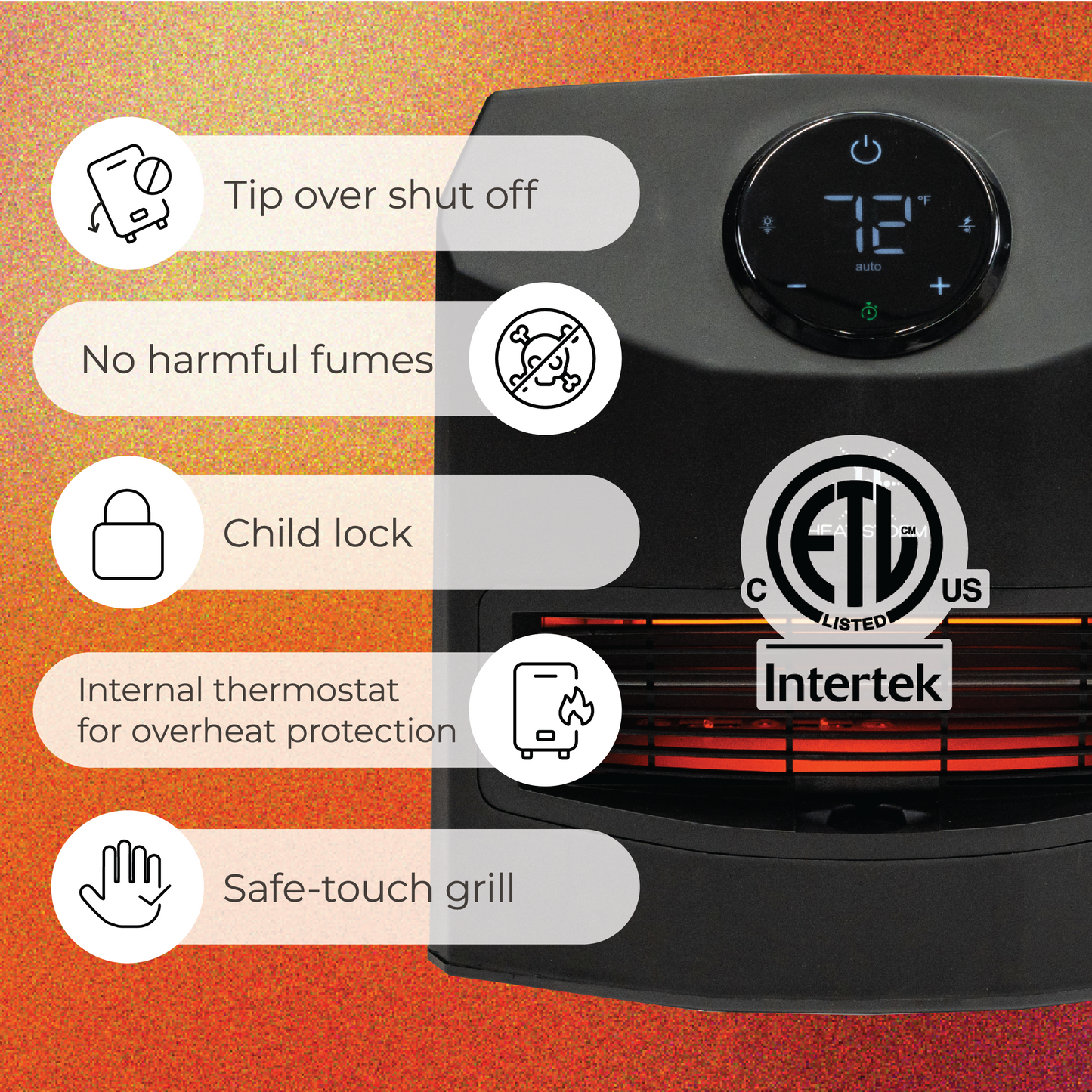 Mojave Infrared Space Heater