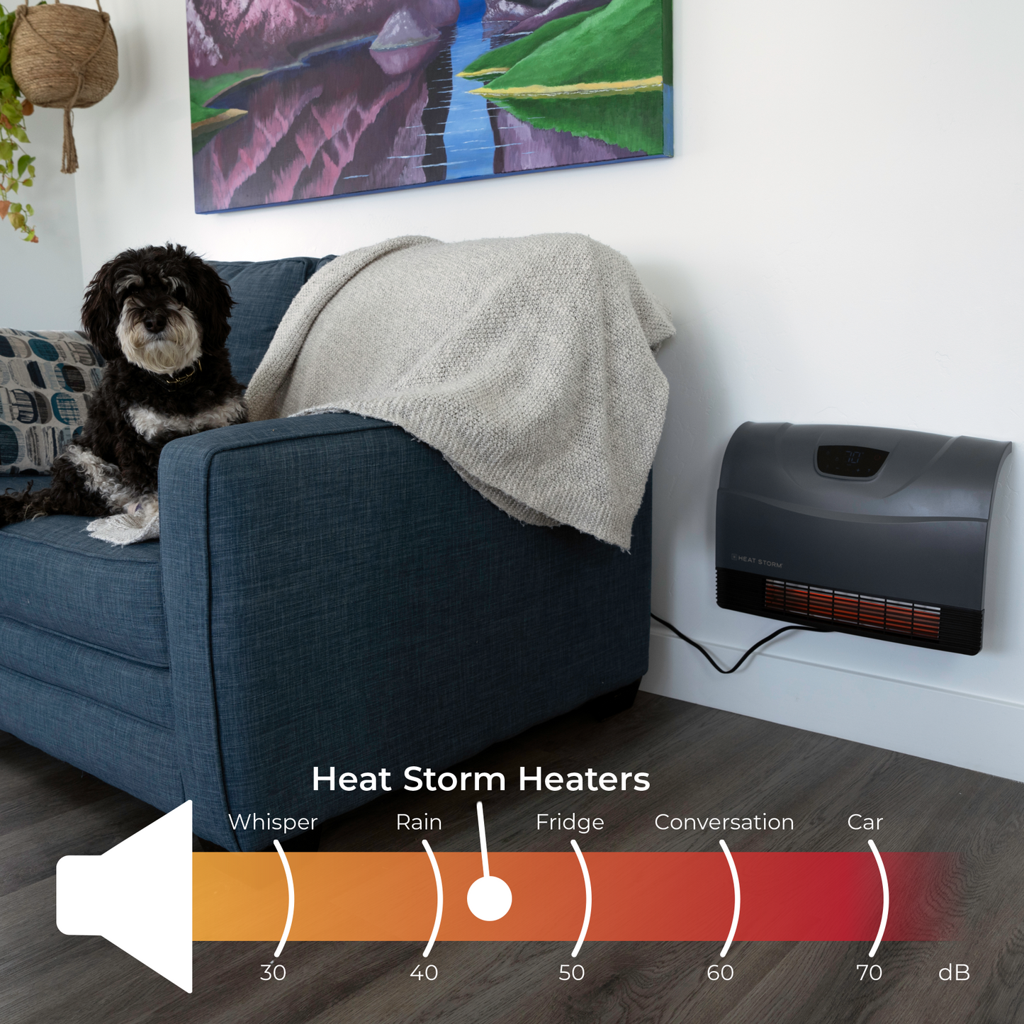 Phoenix Infrared Heater with Wi-Fi