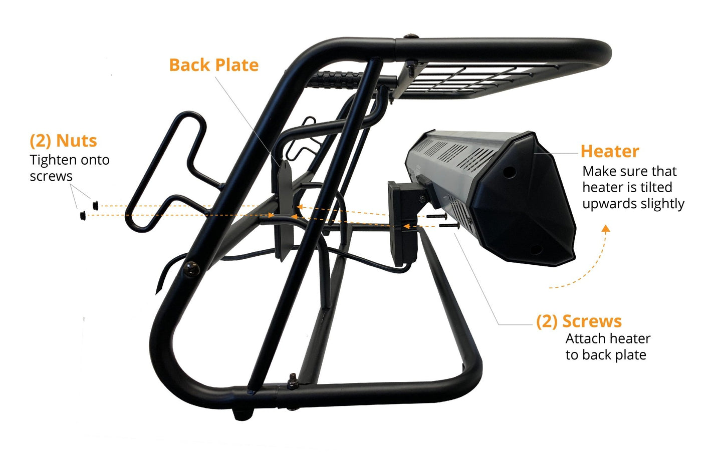 Roll Cage Combo 1500 Watt Tradesman Heater - Heat Storm - Heater