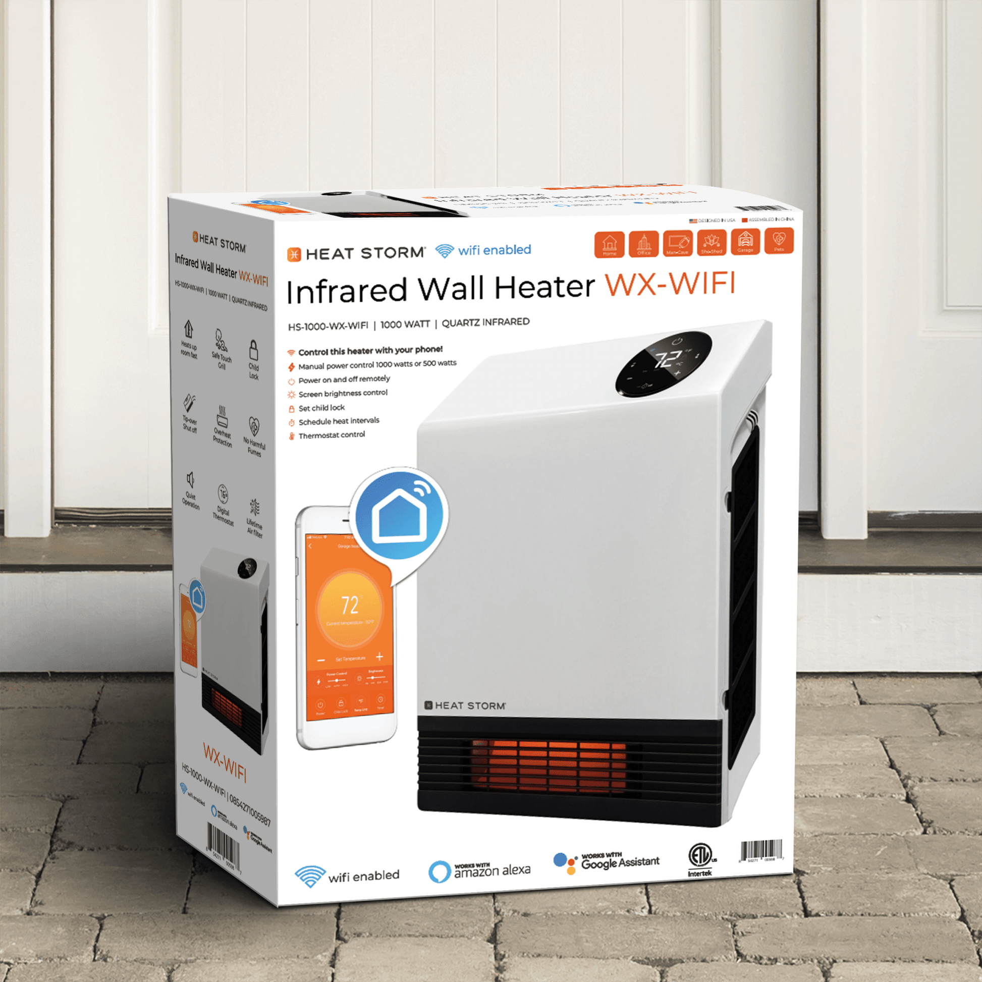 Wall heater with Wi - Fi - Heat Storm - Heater